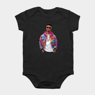 Hood Boys Baby Bodysuit